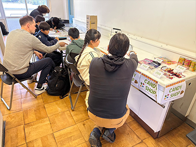 仕事体験の様子